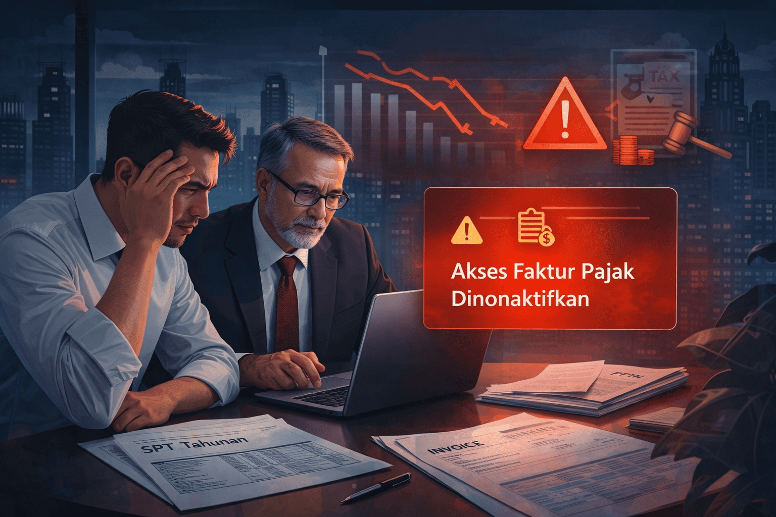 Tak Lapor SPT Bisa Picu Penonaktifan Faktur Pajak
