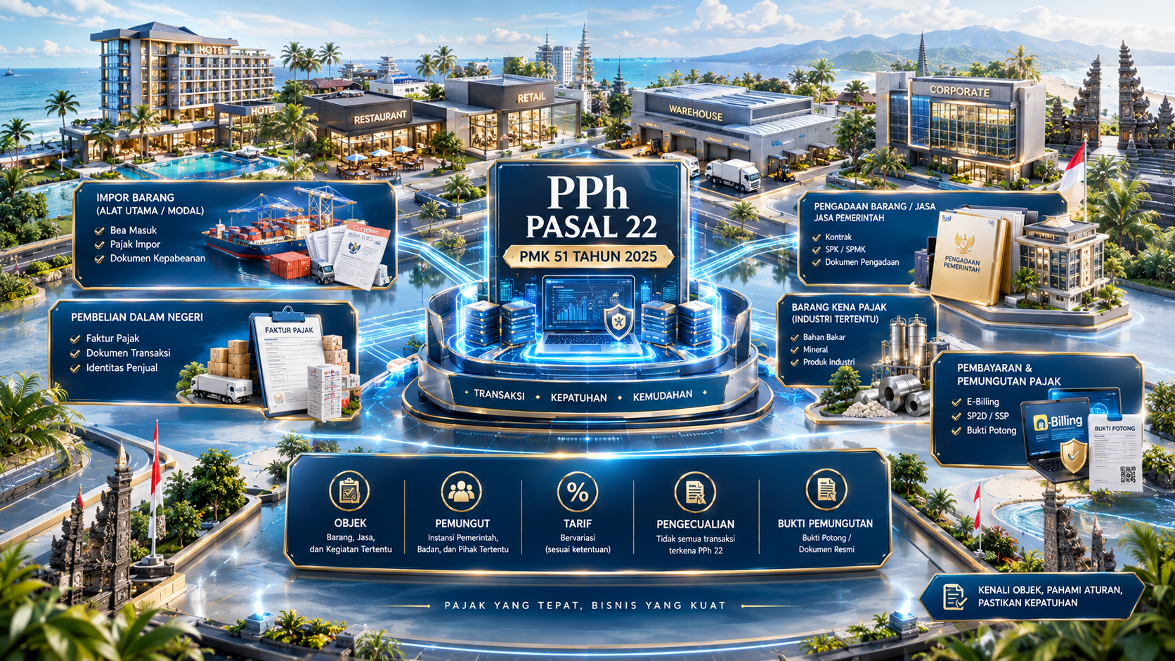 PPh 22 dalam transaksi usaha bagi pengusaha di Bali