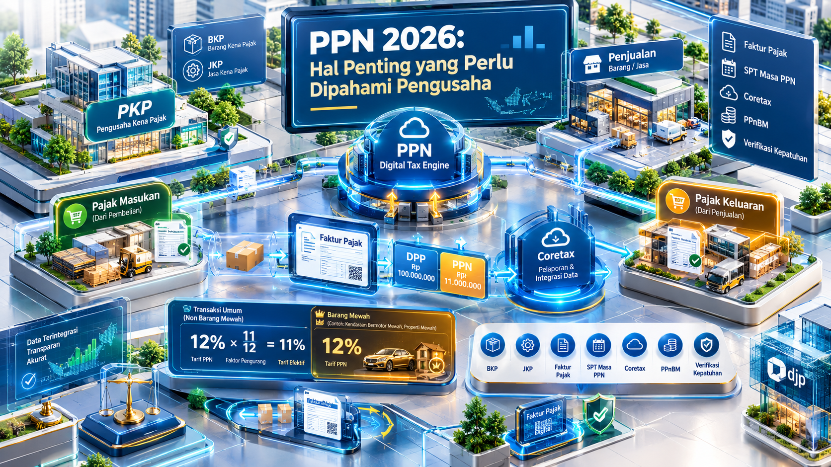 PPN 2026 dan ketentuan pajak pertambahan nilai bagi pengusaha